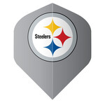 NFL NFL Steelers Grey Standard Dart Flights