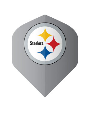 NFL NFL Steelers Grey Standard Dart Flights