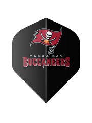 NFL NFL Tampa Bay Buccaneers Black Standard Dart Flights