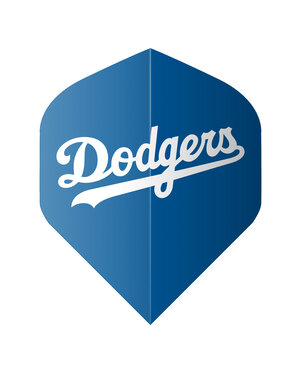 MLB MLB LA Dodgers Blue Standard Dart Flights