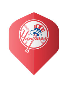 MLB MLB New York Yankees Red Standard Dart Flights