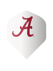 NCAA NCAA Alabama White Standard Dart Flights