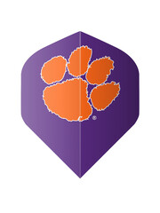 NCAA NCAA Clemson Purple Standard Dart Flights