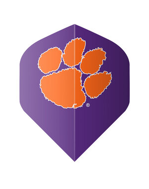 NCAA NCAA Clemson Purple Standard Dart Flights