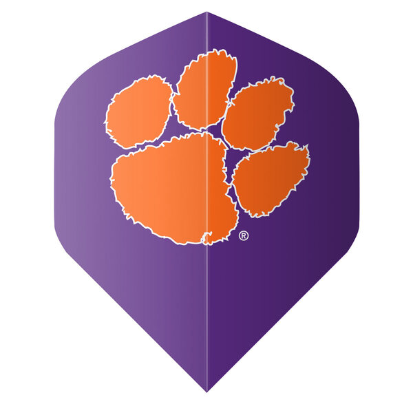NCAA NCAA Clemson Purple Standard Dart Flights