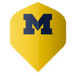 NCAA NCAA Michigan Yellow Standard Dart Flights
