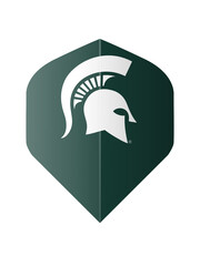 NCAA NCAA Michigan State Green Standard Dart Flights