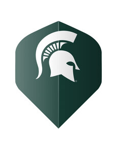 NCAA NCAA Michigan State Green Standard Dart Flights
