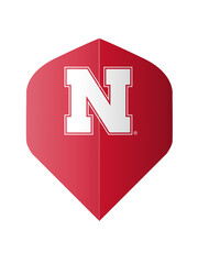 NCAA NCAA Nebraska Red Standard Dart Flights