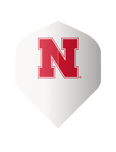 NCAA NCAA Nebraska White Standard Dart Flights
