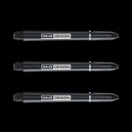 Winmau Darts Winmau MvG Design Black Nylon Medium Dart Shafts