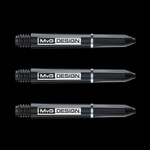 Winmau Darts Winmau MvG Design Black Nylon Short Dart Shafts