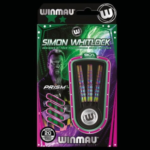 Winmau Darts Winmau Simon Whitlock World Cup SE Urban Grip Soft Tip Darts 20g