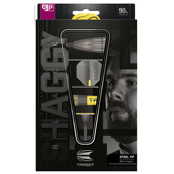 Target Darts Target Scott Williams Black 90% Swiss Steel Tip Darts