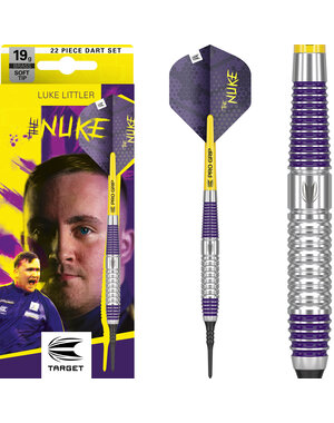 Target Darts Target Luke Littler Brass Soft Tip Darts 19g
