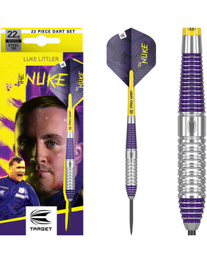 Target Darts Target Luke Littler Brass Steel Tip Darts 22g