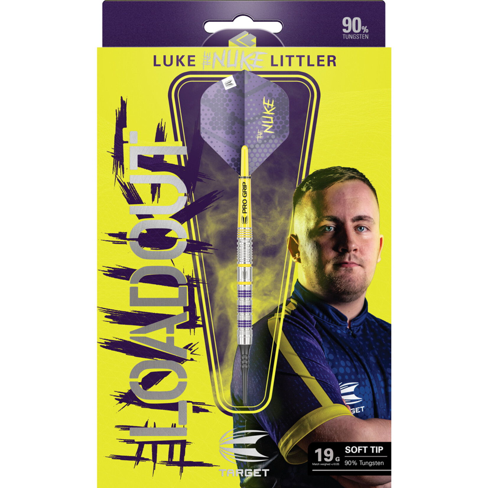 Target Darts Target Luke Littler Loadout 90% Soft Tip Darts 19g