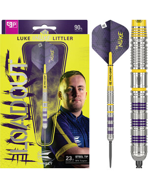 Target Darts Target Luke Littler Loadout 90% Swiss Steel Tip Darts 24g