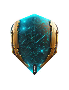 SHOT DARTS Shot AI Replicant Small Standard Dart Flights