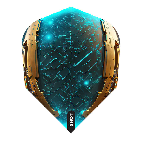 SHOT DARTS Shot AI Replicant Small Standard Dart Flights