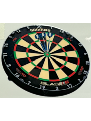 Darting Around Winmau Blade 6 Tri-Core 6  6-Bulls Sticker 4x4