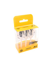 CueSoul CueSoul AK5 Black Skeleton White Standard Medium Dart Flights