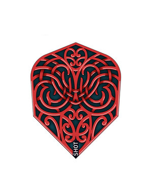 SHOT DARTS Shot Warrior Kapene No6 Dart Flights