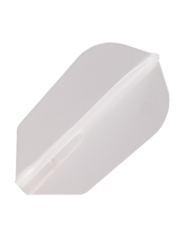 COSMO DARTS Cosmo Fit Flight White Slim Dual Pack Dart Flights