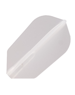 COSMO DARTS Cosmo Fit Flight White Slim Dual Pack Dart Flights