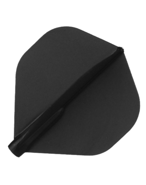 COSMO DARTS Cosmo Fit Flight Black Standard Dual Pack Dart Flights