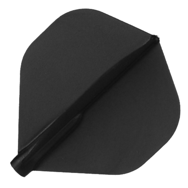 COSMO DARTS Cosmo Fit Flight Black Standard Dual Pack Dart Flights