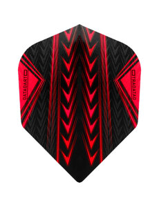 DataDart DataDart Pro 100 Trans Red No6 Dart Flights