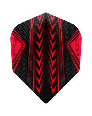 DataDart DataDart Pro 100 Trans Red No6 Dart Flights