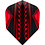 DataDart DataDart Pro 100 Trans Red No6 Dart Flights