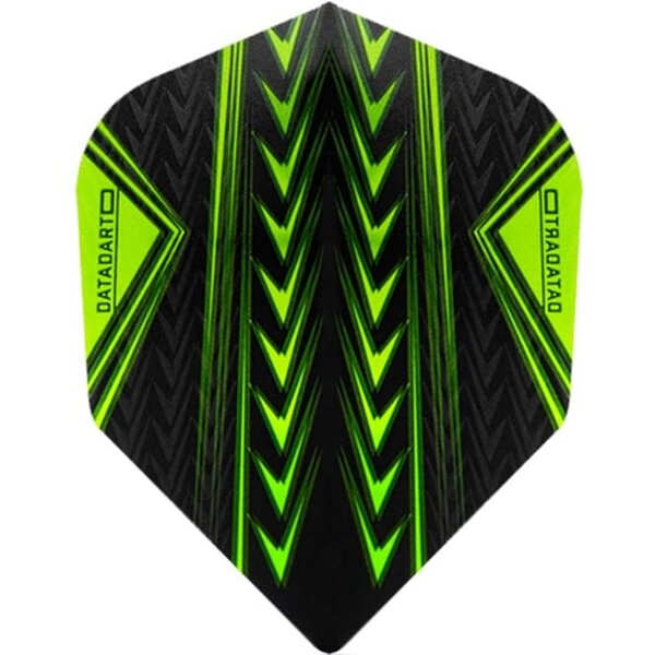 DataDart DataDart Pro 100 Trans Green No6 Dart Flights