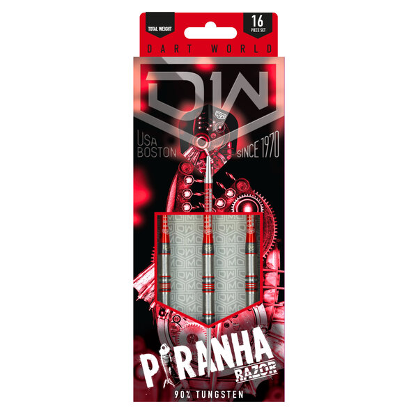 Dart World Dart World Pirhana Razor S1 Steel Tip Darts