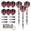 Dart World Dart World Pirhana Razor S1 Soft Tip Darts