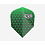 Dart World Dart World Green No6 Standard Dart Flights