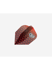 Dart World Dart World Red No6 Standard Dart Flights
