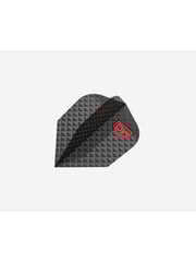 Dart World Dart World Black No6 Standard Dart Flights