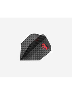 Dart World Dart World Black No6 Standard Dart Flights