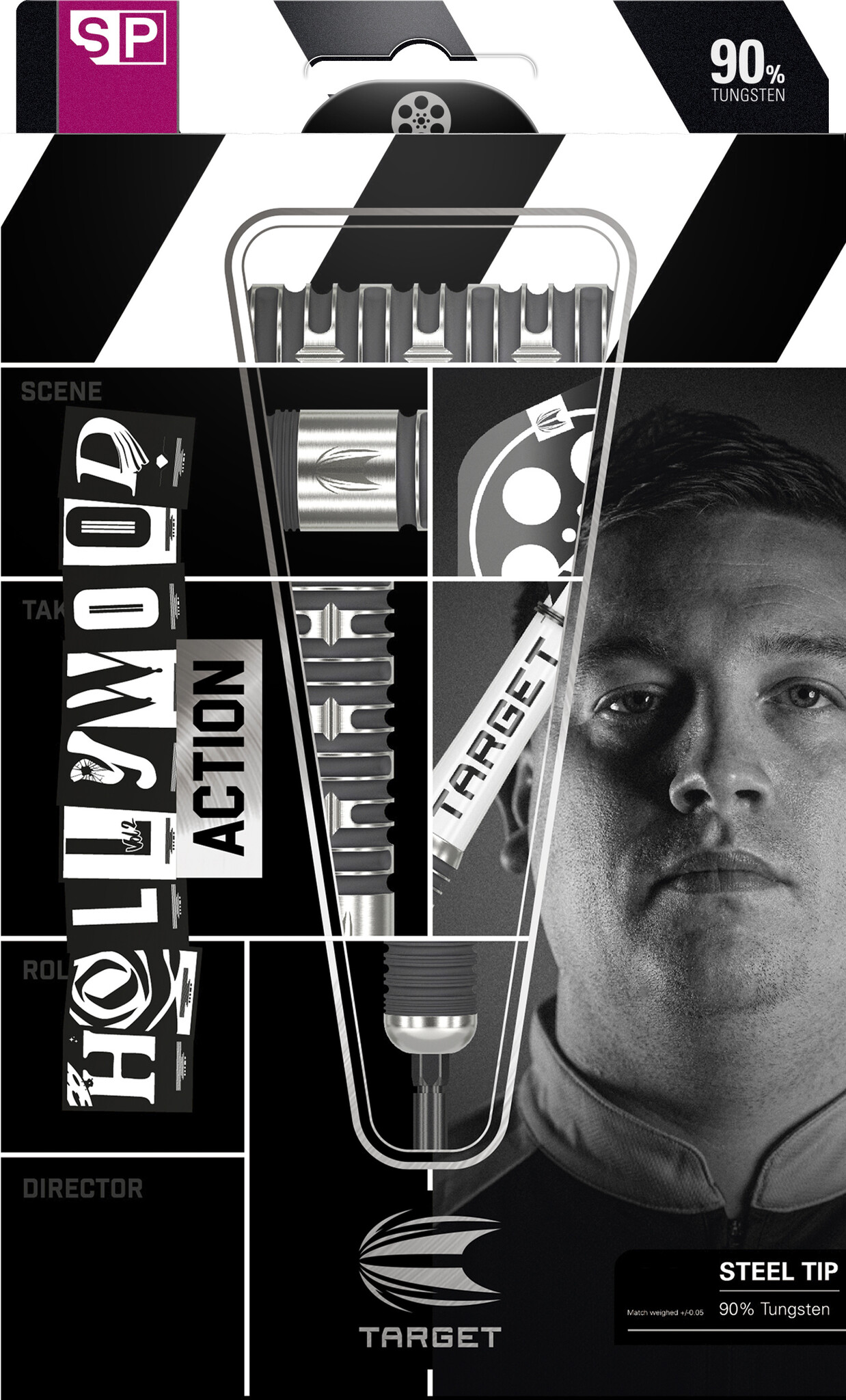 ダーツ TARGET HOLLYWOOD ACTION CHRIS DOBEY Amazon.com : Target Darts Chris Dobey Hollywood Action 90