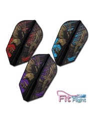 COSMO DARTS Cosmo Fit Flight Lee Zheng Model Super Slim Black Dart Flights