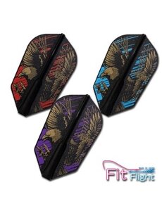 COSMO DARTS Cosmo Fit Flight Lee Zheng Model Super Slim Black Dart Flights