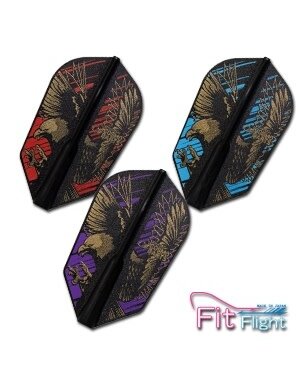 COSMO DARTS Cosmo Fit Flight Lee Zheng Model Super Slim Black Dart Flights