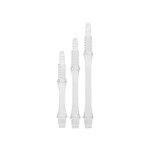 Target Darts 8 Flight Clear Slim 19mm Fixed Shafts