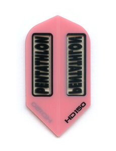 PENTATHLON Pentathlon HD150 Pink Slim 150 Micron Thick Dart Flight