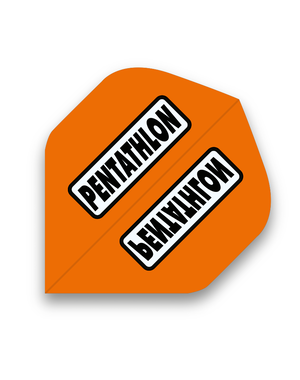 PENTATHLON Pentathlon Orange Standard Dart Flights