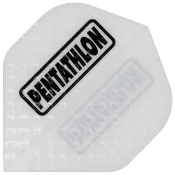 PENTATHLON Pentathlon White Dimplex Solid Standard Dart Flights
