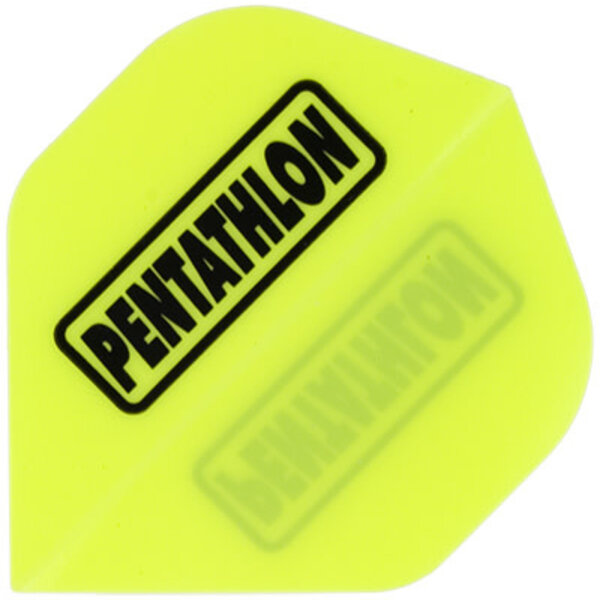 PENTATHLON Pentathlon Standard Fluro Yellow Dart Flight